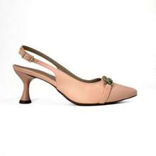 Mozione Women's Open Toe Pumps, 7cm Cup Heel, Elegant Party Shoes 081 - 羅莎 - 查看 3