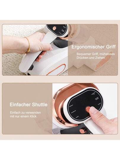 Okwish OKWISH Mite Stofzuiger Cleaner Mattresses, Bed Dust Sensor, UV Light, Ultrasound High Heat 13Kpa Suction Power, 500W Powerful Cable) view 10