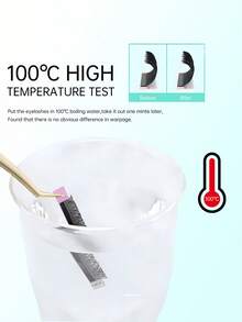 1 pieza YY 0.07 C D Curl Pestañas postizas naturales hechas a mano de alta calidad, suaves y ligeras, adecuadas para extensiones de pestañas profesionales, racimos de pestañas, pestañas individuales, pestañas postizas - Negro - Ver 6