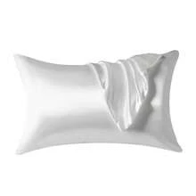 Kuup 2 uds fundas de almohada funda de almohada satén sedoso belleza del cabello fundas de almohada cómoda funda de almohada decoración del hogar al por mayor NIWV - 2p-qian fen se - Ver 3
