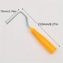 22-Pack ProCraft Paint Roller Set With Frame - 4-Inch Fabric Rollers And Durable Metal Handle For Smooth Painting On Wood, Furniture, Cabinets, And Walls