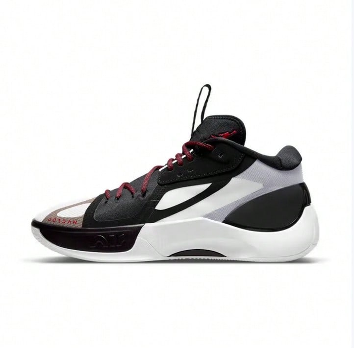 Nike Jordan Zoom 男子篮球鞋，减震，型号 DH0248-001 - 黑與白 - 查看 2