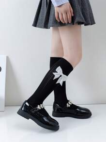 1 Paar minimalistische, atmungsaktive Netzstrümpfe in Knöchelhöhe, vielseitige und atmungsaktive Prinzessin Schleifensocken für Studenten