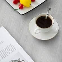 1 卷灰色木纹壁纸自粘易撕乙烯基接触纸厨房台面橱柜家具装饰卧室背景墙家居装饰小贴纸 DIY，易于安装壁纸接触纸可移除 17.7 英寸 X 196.8/118.1/39.3 英寸墙纸墙贴房间装饰墙面装饰客厅装饰