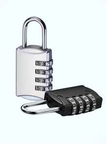 4-Digit Combination Lock, Keyless, Waterproof. Suitable For Helmet Lock, Locker, Various Boxes, Travel Gear