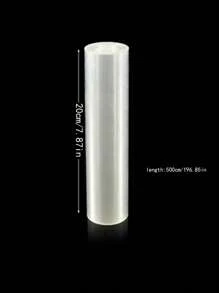 Rollo de 5 m de Acetato transparente para cubrir el borde de tartas, envoltorios elegantes para tartas, decoración de bordes, película envolvente de plástico para tartas, tartas de mousse, para hacer collares de tartas DIY para decorar repostería, tarjetas de sacudida, mousses, chocolates y pastelerías, suministros perfectos de repostería para uso doméstico y profesional, decoraciones para tartas de cumpleaños, bodas, graduaciones, Día de la Madre, Día del Padre, baby shower, revelación de género