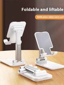 1 pieza Soporte plegable, ajustable en ángulo y altura para teléfonos y tabletas, compatible con varios tipos de fundas protectoras - Multicolor - Ver 1
