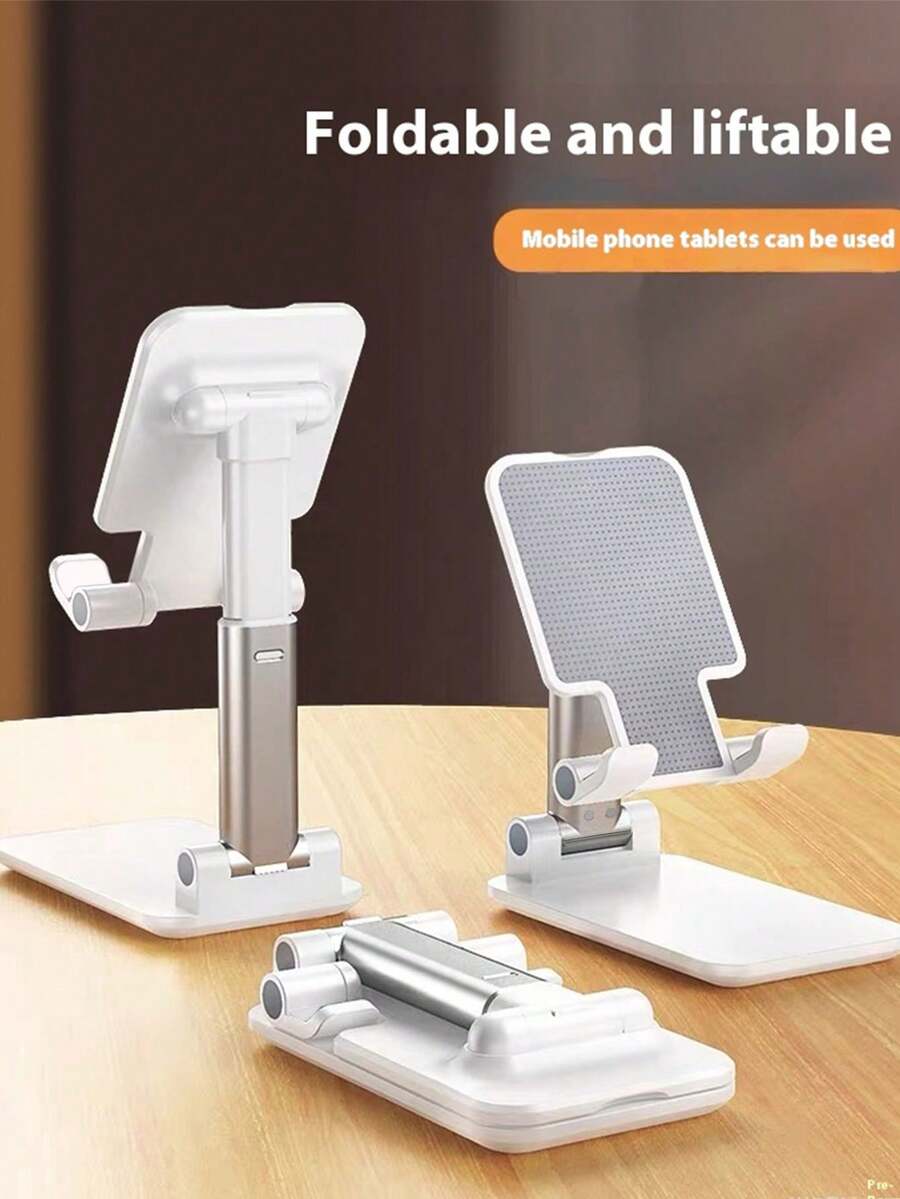 1 pieza Soporte plegable, ajustable en ángulo y altura para teléfonos y tabletas, compatible con varios tipos de fundas protectoras - Multicolor - Ver 1