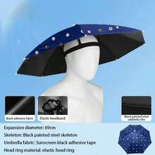 1个，可折叠伞帽，直径21英寸，防水彩虹钓鱼头饰，适合户外派对、海滩徒步、高尔夫、旅行、钓鱼、园艺、海滩、露营、聚会、春夏精选、伴娘礼物、房间、卧室装饰、海滩、旅行、男女皆宜、度假、可爱小物、母亲节礼物、卧室装饰、花园、厨房装饰、夏季、海滩、旅行必备、房间装饰、软萌、毕业季 - 彩色 - 查看 20