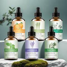 1pc Fragrant Essential Oil, Single Note Plant-Derived Aroma Oil, Long Lasting Scent