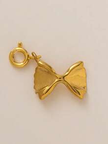 1 件时尚精致不锈钢飞机恐龙钱包蛋蜡烛吊坠，镀 18K 金，不易氧化，适合 DIY 创意项链、手链、耳环、包链、钥匙扣和创意吊坠，适合妻子、母亲和女友日常佩戴