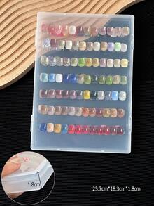 大号空化妆品收纳展示盒，美甲亮片水钻收纳包，房间装饰，包包，化妆包，梳妆台，旅行，化妆包，旅行必备，收纳盒，储物，旅行必备，化妆品收纳盒，化妆包，化妆品收纳盒，收纳盒，洗漱包，桌面收纳盒，化妆品包，化妆袋，化妆品收纳，梳妆台配件，化妆袋，化妆包，珠宝盒，收纳袋，化妆刷架，刷架，香水收纳盒，收纳袋，女士礼物，圣诞礼物，女士礼物创意，房间装饰 - 無色 - 查看 16