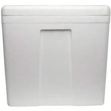 Large Styrofoam Cooler, 45 Quart Foam Cooler, 48 Can Capacity, White - White Huskee - View 5