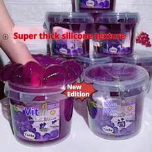 1桶装泡沫史莱姆，减压玩具，不粘手，高品质减压玩具 - 生日礼物 - 圣诞礼物 - 复活节礼物 - 礼物 - 完美礼物