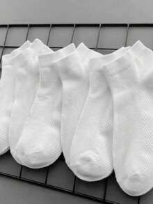 KIT 3 6 12 Unisex Winter Socks, Short, Smooth, With Massaging Sole, Resistant, Anti-Pilling, Absorb Sweat And Prevent Odors 35-40 - 白色 - 查看 6