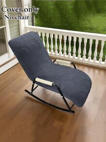 1 Stück Jacquard Schaukelstuhllbezug Balkon Zuhause Lässig Mittagspause Liegestuhlbezug elastisch Luxus Ruhesessel Sofa Bezug für Wohnzimmer Terrasse