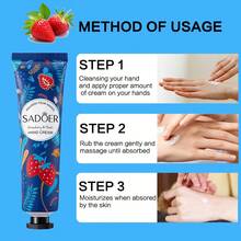 草莓护手霜 - 深层滋润修护！香甜香气，快速柔嫩双手！ - 藏蓝色 - 查看 3