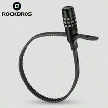 ROCKBROS Helmet Combination Padlock, 54cm Nylon Anti-Theft Lock For Bicycle Helmet Motorcycle E-Bike Scooter 3-Digit - 彩色 - 查看 2