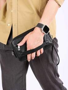 Men Bags 2025 New Summer Fashion Hundred Clutch Premium Texture Multi-Layer Practical Handbags Handbag Shoulder Crossbody Multi-Use Walking Shopping Business Must-Have Items Bags For Holiday