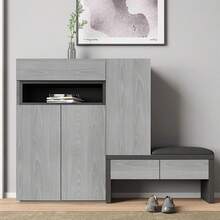 1 卷灰色木纹壁纸自粘易撕乙烯基接触纸厨房台面橱柜家具装饰卧室背景墙家居装饰小贴纸 DIY，易于安装壁纸接触纸可移除 17.7 英寸 X 196.8/118.1/39.3 英寸墙纸墙贴房间装饰墙面装饰客厅装饰