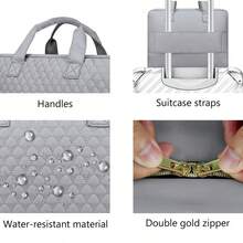 Two Piece Makeup Bag With Dry And Wet Separation, Capable Of Hanging Full-Size Containers, Large Capacity Travel Toiletries, Multi-Purpose Makeup Bag - Durable Polyester Fiber, Convenient - Suitable For Men And Women's Travel, Business Trips, Gym And Daily Use - 灰色 - 查看 7