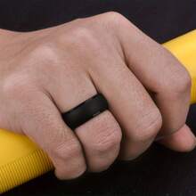 1/2/6 Anillo de boda de silicona cómodo - Flexible, adecuado para un estilo de vida activo