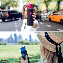 XZDProtect Go Silicone Sleeve Cover Compatible With Zojirushi Brand Insulated Vacuum  Water Bottle Black 16 Oz.48 Litre UYWkHH - 黑色 - 查看 3