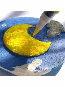 10 张优质 3D 水激活扩展绘图纸 - 纹理艺术工艺纸，适用于 DIY 项目、派对礼品、学生奖励 - 情人节、圣诞节、新年、生日礼物的理想选择