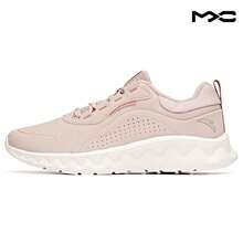 Zapatos deportivos de suela blanda serie de estilo de vida para mujer, tenis color rosa piel 122045571-8 - Multicolor - Ver 1