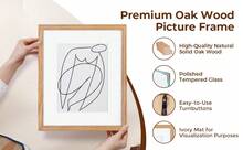 LCTEFLSEAWORTHLLC Fun Memories 16x20 Picture Frames Set Of 3, Solid Oak Wood Picture Frame 16 By 20, 16x20 Frame With Mat For 11x14, 16 X 20 Frame With Tempered Glass, 16"X20" Poster Frame - màu đen - Xem 3