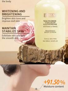 樱花烟酰胺/胶原蛋白谷胱甘肽/SPF 90+ 烟酰胺美白身体乳，提亮肤色，保湿滋养，适合所有肤质 - 黃色 - 查看 9