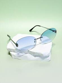 1 副复古休闲波西米亚宫廷风格可爱优雅街头小框男女通用太阳镜，百搭配饰，适合通勤、派对、商务等场合，四季皆宜 - A - 查看 6