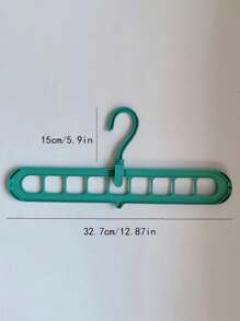 5/8Pcs Expandable Folding 9-Holes Hanger, Heavy-Duty Foldable Hangers With 9 Holes, 9-Hole Clothes Hanger, Storage Non-Slip Drying Clothes Rack, Room Decor, Home Decor, Bed Room Decor, Dress, Pants, Shoes, Jeans, Boots, Skirt, Spring, Minimalist, Summer Tops, Durable, Foldable Design For Efficient Storage Of Shirts, Pants, Bags & More - Ideal For Dorms & Bedrooms, Clothes Organizer Storage