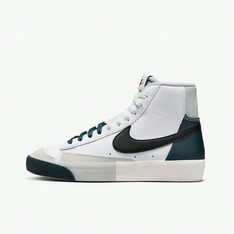 Blazer Mid '77 SE (GS) Zapatillas casuales para mujer FN6937-101 - Blanco Verde - Añade 1