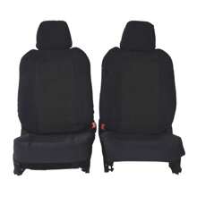 Custom Fit Jacquard Seat Covers For Nissan Frontier Dual Cab (2007-2020) - Durable, Stylish Protection
