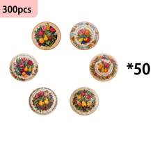 1 Set / 4 Piezas / 6 Piezas: Posavasos de barro de diatomitas con patrón de tulipanes y frutas, posavasos de café con flores, decoraciones para ocasiones múltiples para el hogar y restaurantes, regalos diarios, decoraciones de mesa, decoraciones diarias, decoraciones para fiestas temáticas