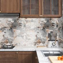 1 卷大理石外观自粘墙纸 - 防水、防油、可移除接触纸、简约北欧风格厨房台面防油贴纸，适用于厨房台面、橱柜、浴室墙壁、客厅装饰 - 大理石风格，自粘，易于协调 - 彩色 - 查看 12