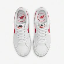 Zapatillas casuales NIKE Women's COURT LEGACY DA5380-105 - Blanco Rojo - Ver 3