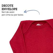 It 4 Pieces Long Sleeve Baby Bodysuit High Quality Ribbed Knit Boy Or Girl - Màu be - Xem 3
