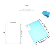 30-Page (23 X 31 Cm) Waterproof Plastic File Folder For Home, Office, School, And Business Travel, With A Secure And Reliable Design. Paper Sheets, Exam Papers, Gusseted File Folders, Pockets, Contracts, Briefcase, Document Holder, Refillable File Organizer, Filing Folder, School Supplies, Back-To-School, Office, Home, Classroom, Student - 彩色 - 查看 6