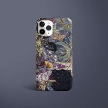 1 funda VintageArt Patchwork Niche de alta calidad, acabado mate - Compatible con phone 16 Pro/15/14/13/12/11 - Azul - Ver 5
