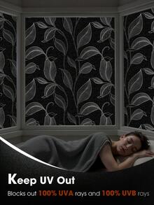 1pc (43*100cm) Removable Butterfly Pattern Window Film, 100% Blackout And UV Protection - Window Privacy Film, Window Sticker, Privacy Window Film, Car Accessories - Car Glass Decor Sticker - Static Cling Glass Film - Heat Insulation And UV Protection, For Door & Window Glass Decor - Multicolor - View 19