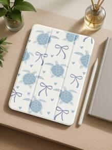 Sea Turtle Case Compatible With Samsung Galaxy Tab/IPad,IPad 9th/8th/7th Generation 10.2 Inch ,New IPad 10th Generation Cover,With Auto Wake/Sleep,Four Corners Anti-Fall