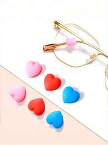 XIANG YU Brille Accessoires im Liebesstil, Silikonüberzug rutschfest geeignet für Menschen die draußen arbeiten und trainieren.