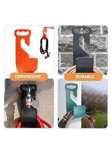 2 件花园软管支架、壁挂式花园软管挂钩、ABS 水管支架挂钩、水龙头挂钩软管支架、软管支架支架、ABS 软管卷轴挂钩、壁挂式挂钩挂钩，适用于室外庭院、灌溉水管或延长线的存放、花园软管绳索电线、卧室、浴室存放、门挂钩、厨房毛巾、墙壁挂钩、壁挂式钥匙扣、墙壁钥匙扣、衣帽钩，1 件