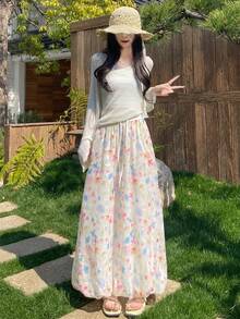 Women Skirts - 白色 - 查看 4