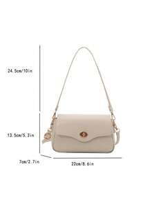 5 款 - 彩色简约迷你斜挎包，配金属扣 - 时尚女士小钱包，适合日常出行和休闲出游