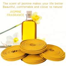 50/100/150pcs Mixed Pack Spiral Incense - Lemon, Rose, Jasmine, Lavender, Orange Scent, 3-4 Hours Burn Time, Faint & Fragrant, Suitable For Home, Kitchen, Dining Room Decor - Suitable For Sleep, Yoga, Work, Meditation, Fitness, Office Relaxation