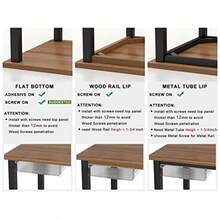 Under Desk Drawers For Organization Pull Slide Out Drawer Underneath Table With Lip Attachable Under Shelf Pencil Drawer Clear Light Black - 清晰淺黑色調 - 查看 3