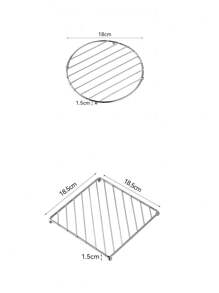 1 pieza Salvamanteles cuadrado/redondeado, tapete de mesa resistente al calor, posavasos, set multifuncional de salvamanteles y posavasos de acero inoxidable - diseño antideslizante y fácil de limpiar para cocinas y comedores